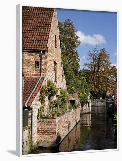 Canals, Bruges, Belgium-Kymri Wilt-Framed Photographic Print