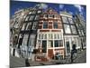 Canalside Buildings, Amsterdam-Peter Adams-Mounted Photographic Print