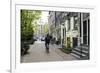 Canalside Houses, Amsterdam, Netherlands, Europe-Amanda Hall-Framed Photographic Print