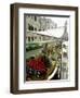 Canalside Vegetable Market Stall, Venice, Veneto, Italy-Ethel Davies-Framed Photographic Print