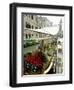 Canalside Vegetable Market Stall, Venice, Veneto, Italy-Ethel Davies-Framed Photographic Print