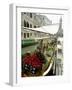 Canalside Vegetable Market Stall, Venice, Veneto, Italy-Ethel Davies-Framed Photographic Print