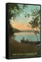 Canandaigua Lake, New York-null-Framed Stretched Canvas