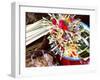 Canang Sari, Traditional Balinese Daily Offering, Ubud, Bali, Indonesia-Jay Sturdevant-Framed Photographic Print