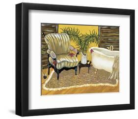 Canary Bath-Krista Sewell-Framed Giclee Print