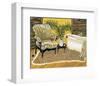 Canary Bath-Krista Sewell-Framed Giclee Print