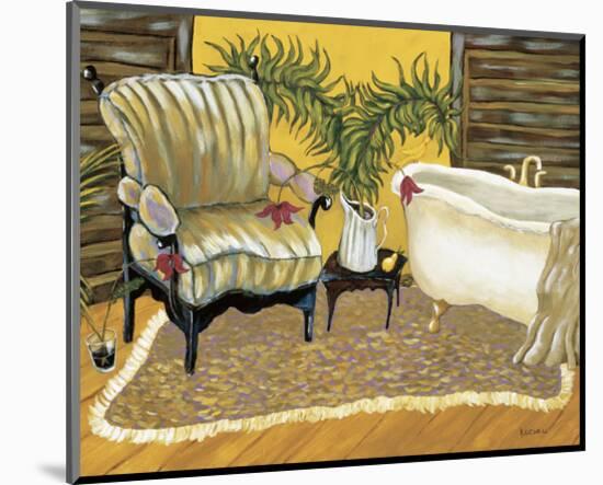 Canary Bath-Krista Sewell-Mounted Giclee Print