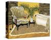 Canary Bath-Krista Sewell-Stretched Canvas