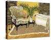 Canary Bath-Krista Sewell-Stretched Canvas