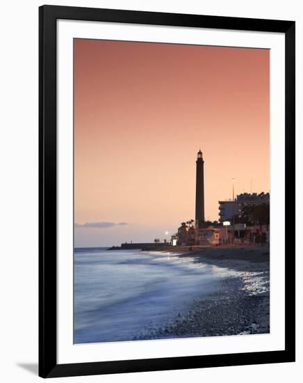 Canary Islands, Gran Canaria, Maspalomas, Faro De Maspalomas (Maspalomas Lighthouse)-Michele Falzone-Framed Photographic Print