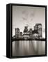 Canary Wharf, Docklands, London, England-Jon Arnold-Framed Stretched Canvas