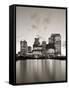 Canary Wharf, Docklands, London, England-Jon Arnold-Framed Stretched Canvas