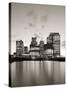 Canary Wharf, Docklands, London, England-Jon Arnold-Stretched Canvas