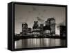 Canary Wharf, Docklands, London, England-Jon Arnold-Framed Stretched Canvas