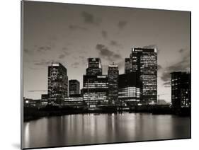 Canary Wharf, Docklands, London, England-Jon Arnold-Mounted Photographic Print