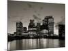 Canary Wharf, Docklands, London, England-Jon Arnold-Mounted Photographic Print