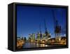 Canary Wharf, Docklands, London, England-Jon Arnold-Framed Stretched Canvas