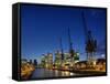 Canary Wharf, Docklands, London, England-Jon Arnold-Framed Stretched Canvas
