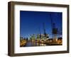 Canary Wharf, Docklands, London, England-Jon Arnold-Framed Photographic Print