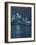 Canary Wharf, Docklands, Viewed from Wapping, London, England, United Kingdom, Europe-Wogan David-Framed Photographic Print