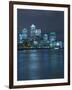 Canary Wharf, Docklands, Viewed from Wapping, London, England, United Kingdom, Europe-Wogan David-Framed Photographic Print