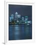 Canary Wharf, Docklands, Viewed from Wapping, London, England, United Kingdom, Europe-Wogan David-Framed Photographic Print