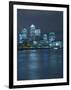 Canary Wharf, Docklands, Viewed from Wapping, London, England, United Kingdom, Europe-Wogan David-Framed Photographic Print