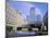 Canary Wharf from Cabot Square, Docklands, London, England, UK-Jean Brooks-Mounted Photographic Print
