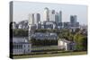 Canary Wharf from Greenwich Park, London, 2009-Peter Thompson-Stretched Canvas