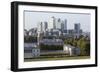 Canary Wharf from Greenwich Park, London, 2009-Peter Thompson-Framed Photographic Print
