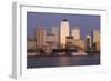 Canary Wharf, London, 2009-Peter Thompson-Framed Photographic Print