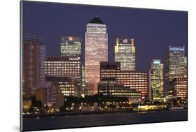 Canary Wharf, London, 2009-Peter Thompson-Mounted Photographic Print