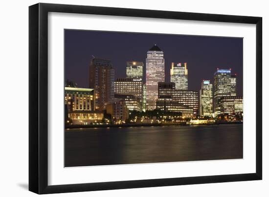 Canary Wharf, London, 2009-Peter Thompson-Framed Photographic Print