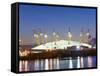 Canary Wharf, London Docklands, London, England, United Kingdom, Europe-Graham Lawrence-Framed Stretched Canvas