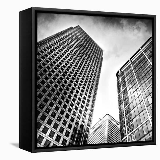 Canary Wharf, London-Craig Roberts-Framed Stretched Canvas