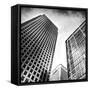 Canary Wharf, London-Craig Roberts-Framed Stretched Canvas