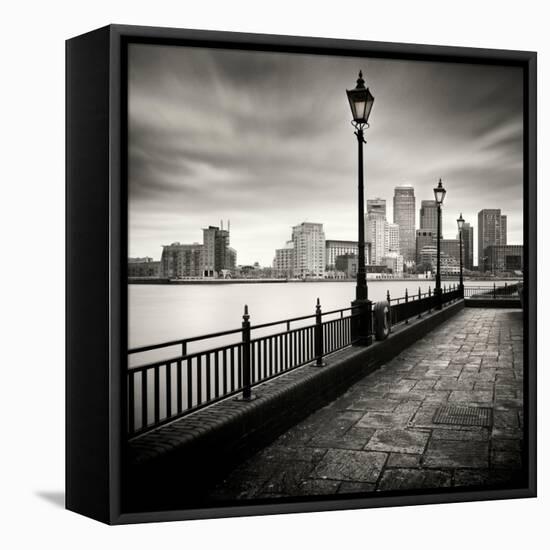 Canary Wharf, London-Craig Roberts-Framed Stretched Canvas