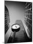 Canary Wharf Office Buildings, Docklands, London, UK-Neil Farrin-Mounted Photographic Print