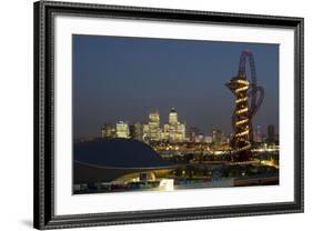 Canary Wharf Orbit-Charles Bowman-Framed Photographic Print