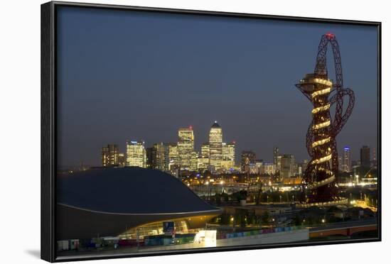 Canary Wharf Orbit-Charles Bowman-Framed Photographic Print