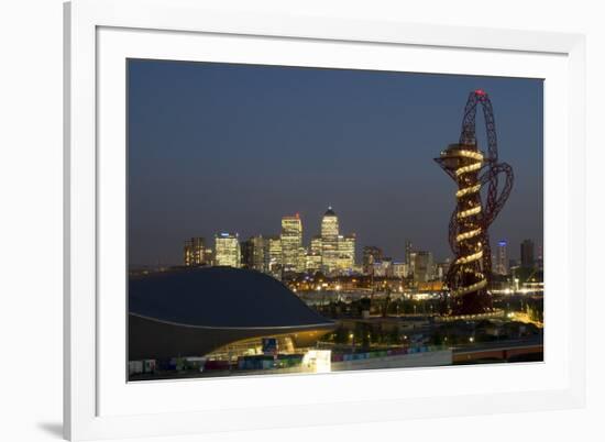 Canary Wharf Orbit-Charles Bowman-Framed Photographic Print