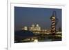 Canary Wharf Orbit-Charles Bowman-Framed Photographic Print