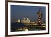 Canary Wharf Orbit-Charles Bowman-Framed Photographic Print
