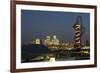 Canary Wharf Orbit-Charles Bowman-Framed Photographic Print