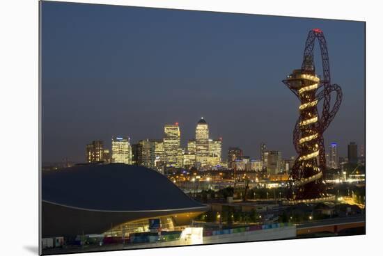 Canary Wharf Orbit-Charles Bowman-Mounted Photographic Print