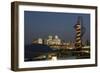 Canary Wharf Orbit-Charles Bowman-Framed Photographic Print