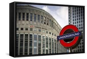 Canary Wharf-Giuseppe Torre-Framed Stretched Canvas