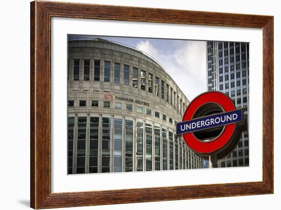 Canary Wharf-Giuseppe Torre-Framed Photographic Print