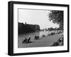 Canbury Gardens-null-Framed Photographic Print