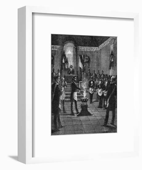 Cancellation of a Brothers Membership-null-Framed Art Print